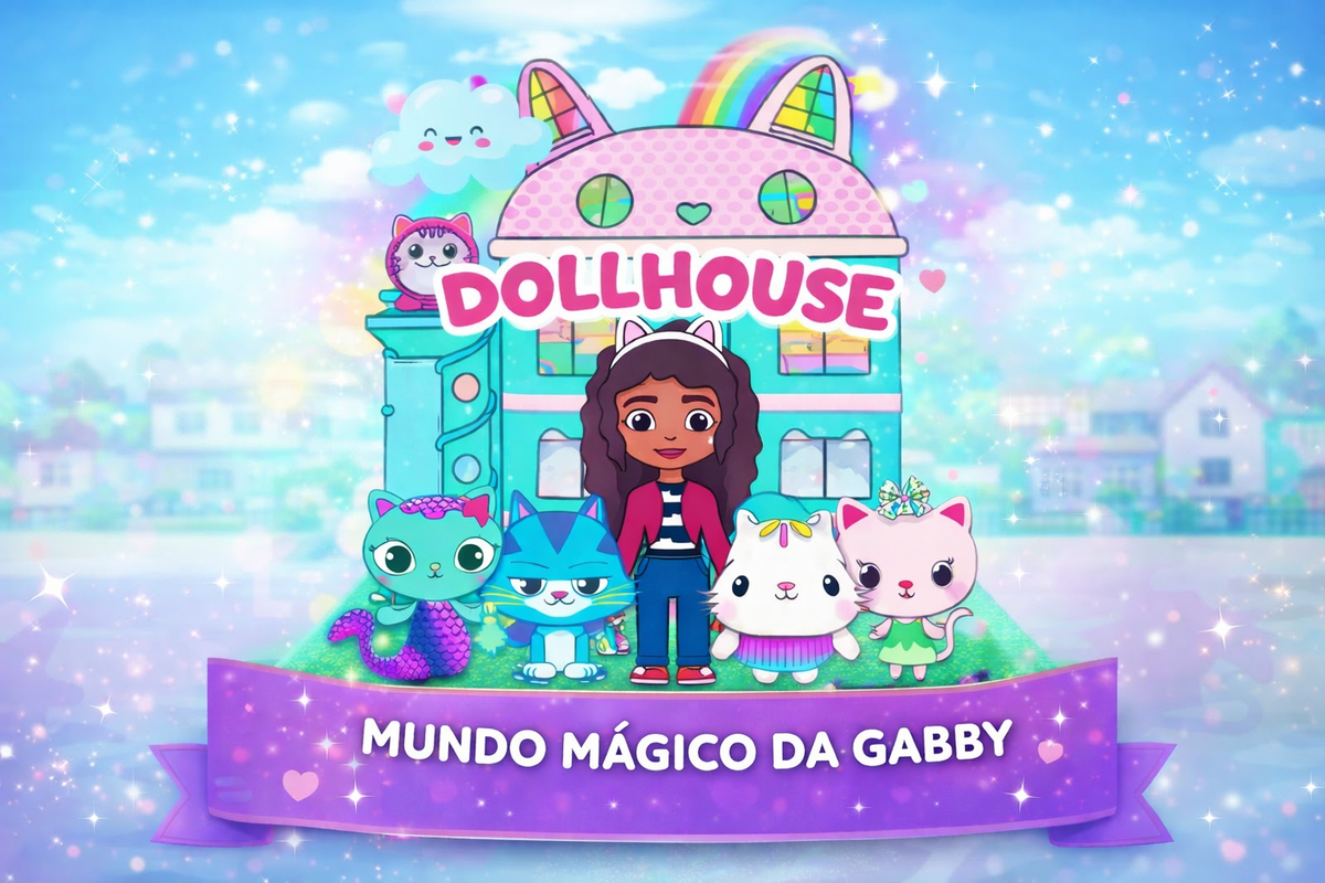 Livro Interativo Gabbys