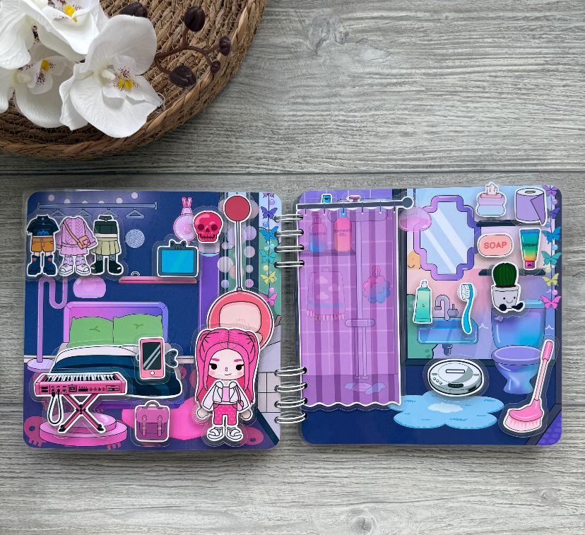 LIVRO INTERATIVO GUERREIRAS DO K-POP E SAJA BOYS